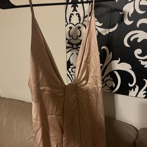 Zara Satin Slip Dress Mini